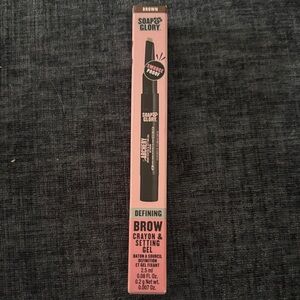 Soap & Glory Brow Crayon and Setting Gel in Brown